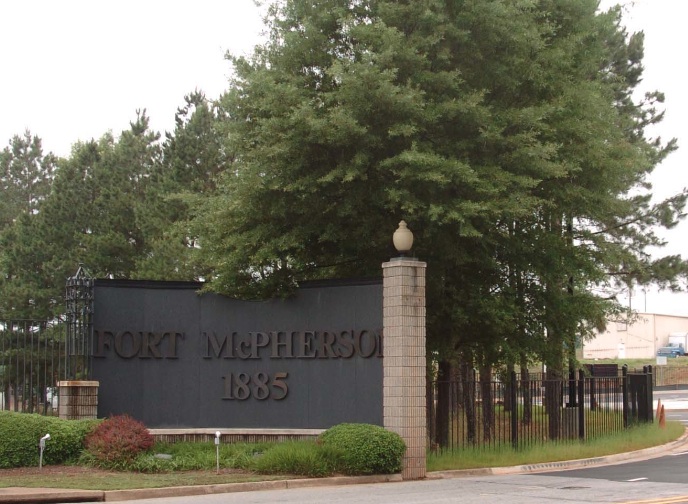 Fort McPherson Main Gate