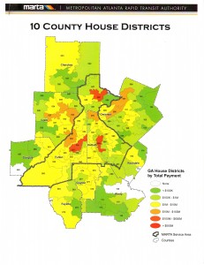 Metro Atlanta House districts